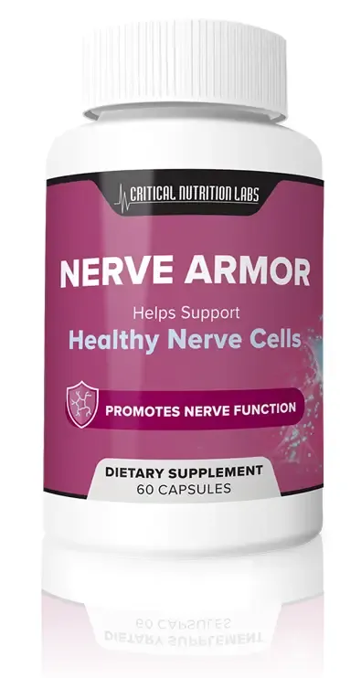 Nerve Armor advanced nerve health supplement bottle